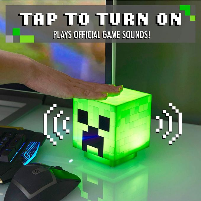 Minecraft Creeper Lampe version 4