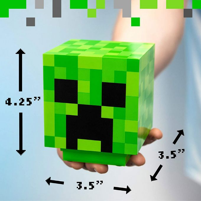 Minecraft Creeper Lampe version 5
