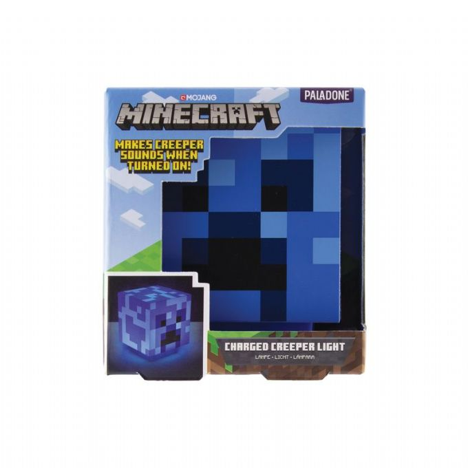 Minecraft Charged Creeper Lampe version 2