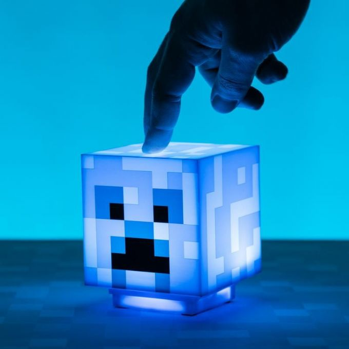Minecraft Charged Creeper Lamp version 4