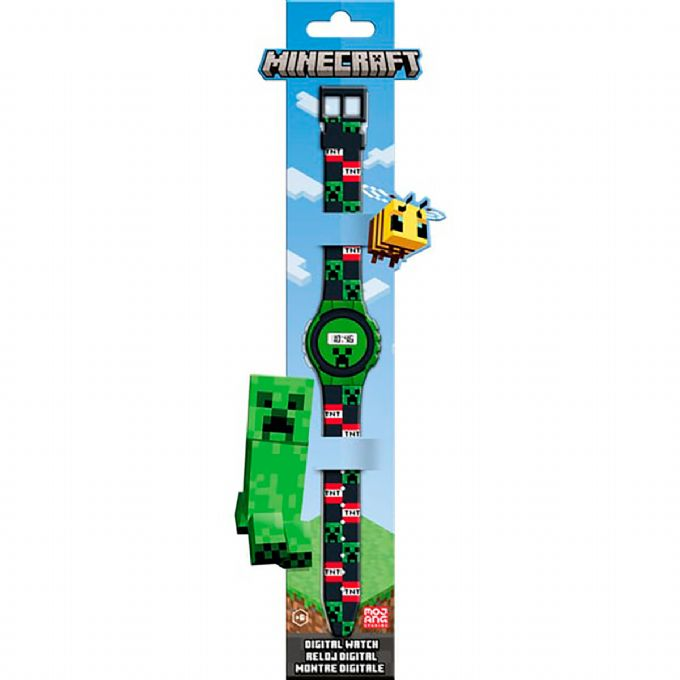 Minecraft digitalt armbåndsur version 1