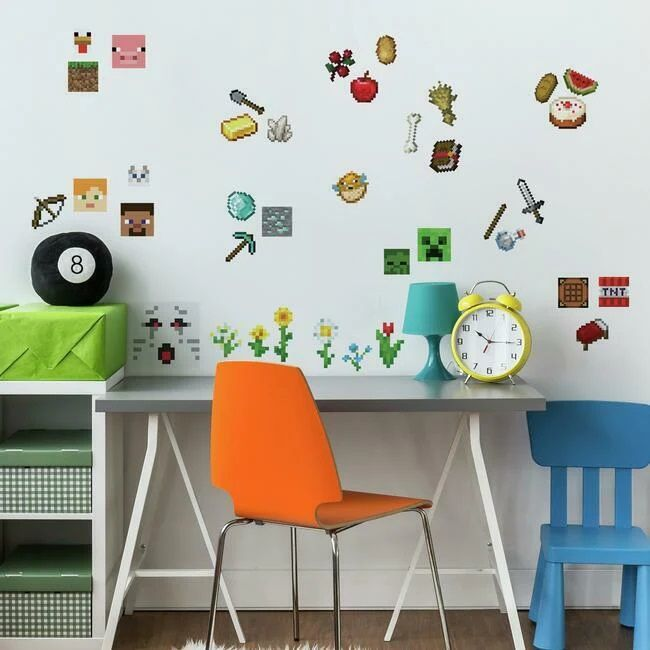 Minecraft wallstickers