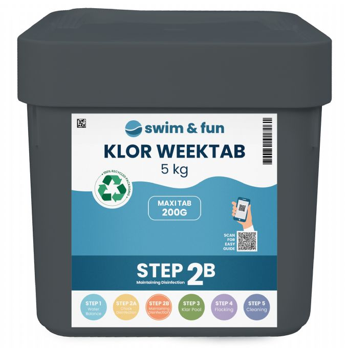 Klor WeekTab 200 g, 5 kg version 1