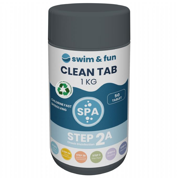 Spa CleanTab 5g, 1kg version 1