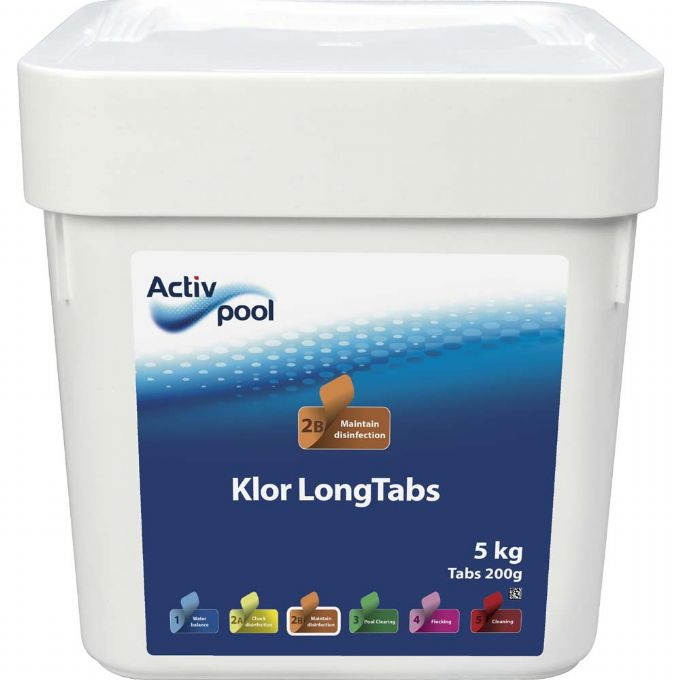 Chlor LongTabs 200 g, 5 kg version 1