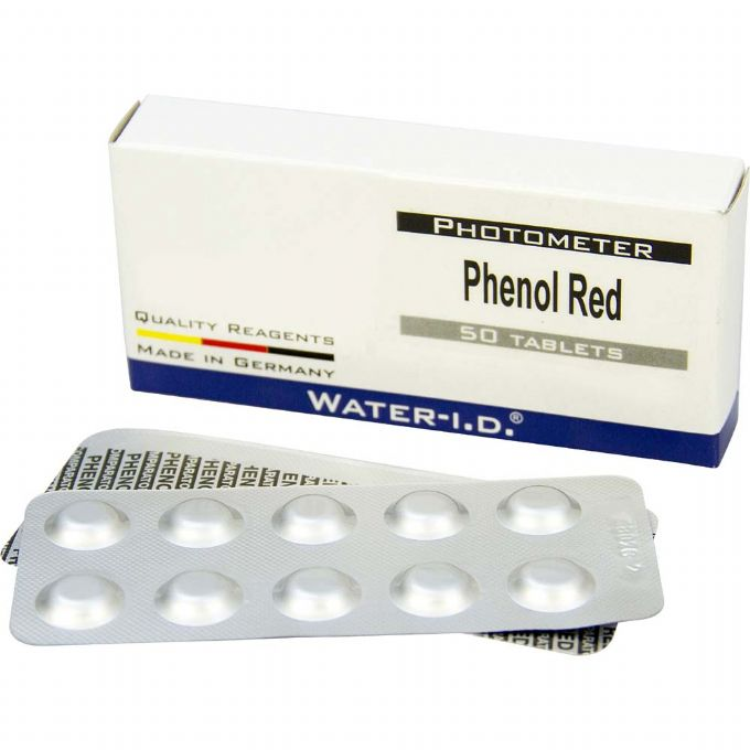 Pool Lab Refill Phenol Red, 50 tabletter version 1