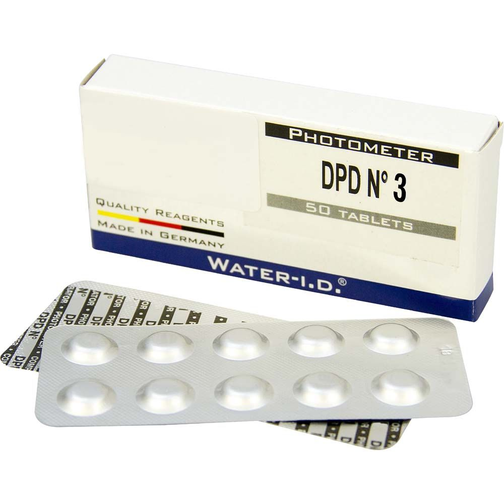 Pool Lab Refill, DPD No. 3, 50 tabletter