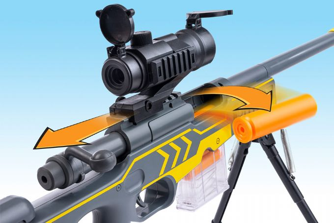 Toy Sniper rifle with binoculars 82c version 3