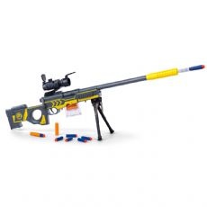 Toy Sniper rifle with binoculars 82c