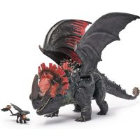 Dragons Movie Red Death Chomping Rampage
