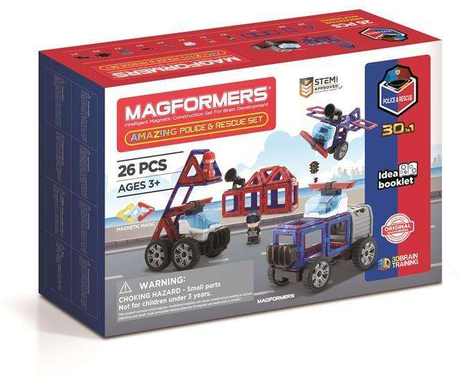 Magformers Amazing Police & Rescue set version 1