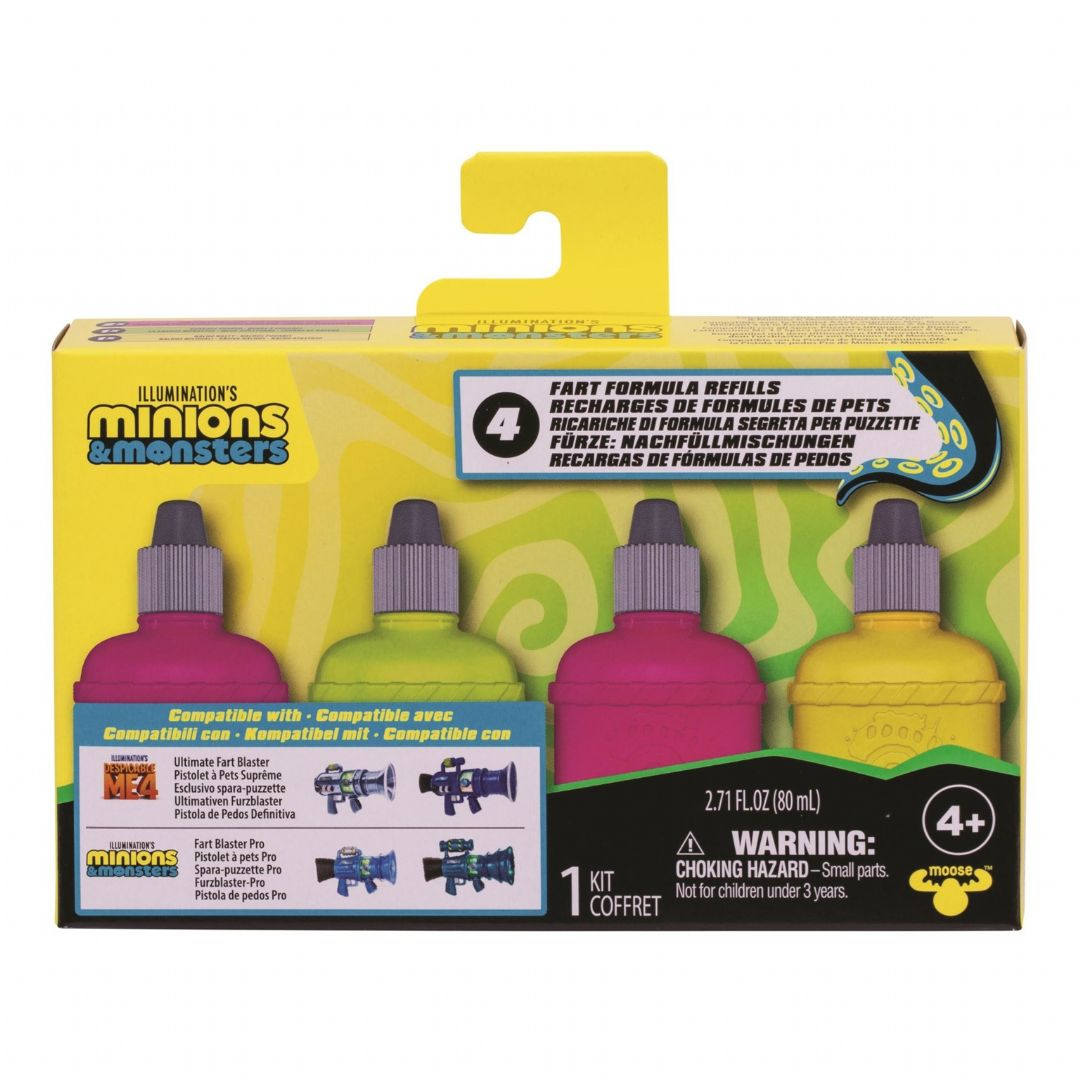 Minions + Monster, Refill 4-pak