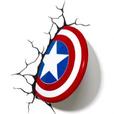 3D vegglampe - Avengers Captain America
