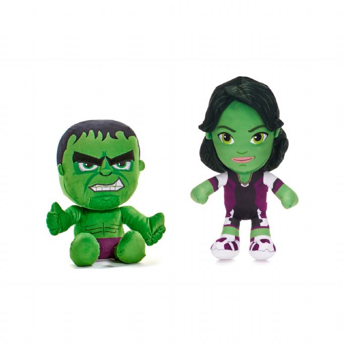 30 cm She Hulk + Hulk version 1