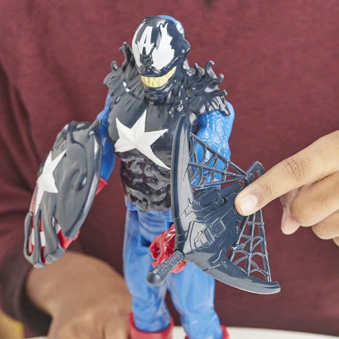 Spiderman Venom Captain Americ version 4