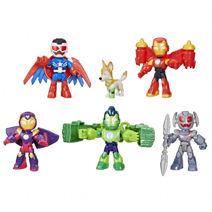 Iron Man + Friends Armored Up 6-Pack version 1