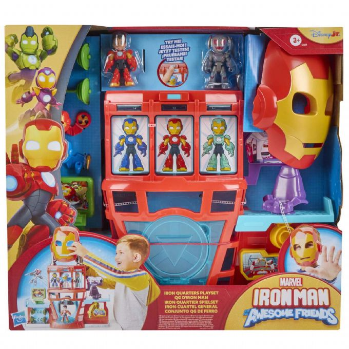 Iron Man + Friends Iron Quarters Playset version 2