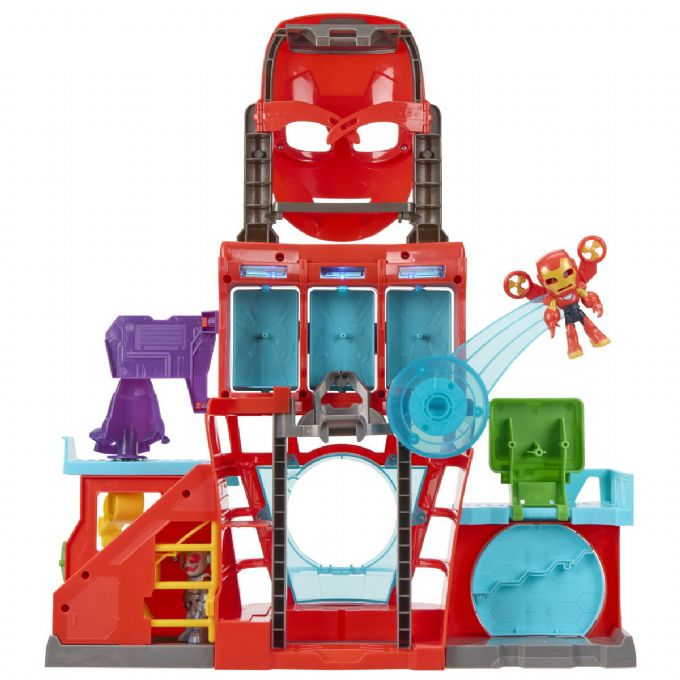 Iron Man + Friends Iron Quarters Playset version 3