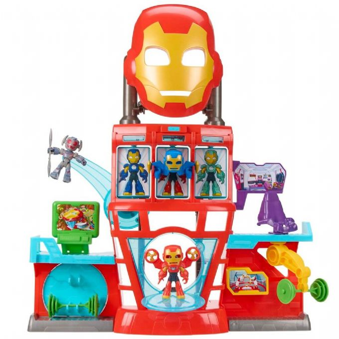 Iron Man + Friends Iron Quarters Playset version 1