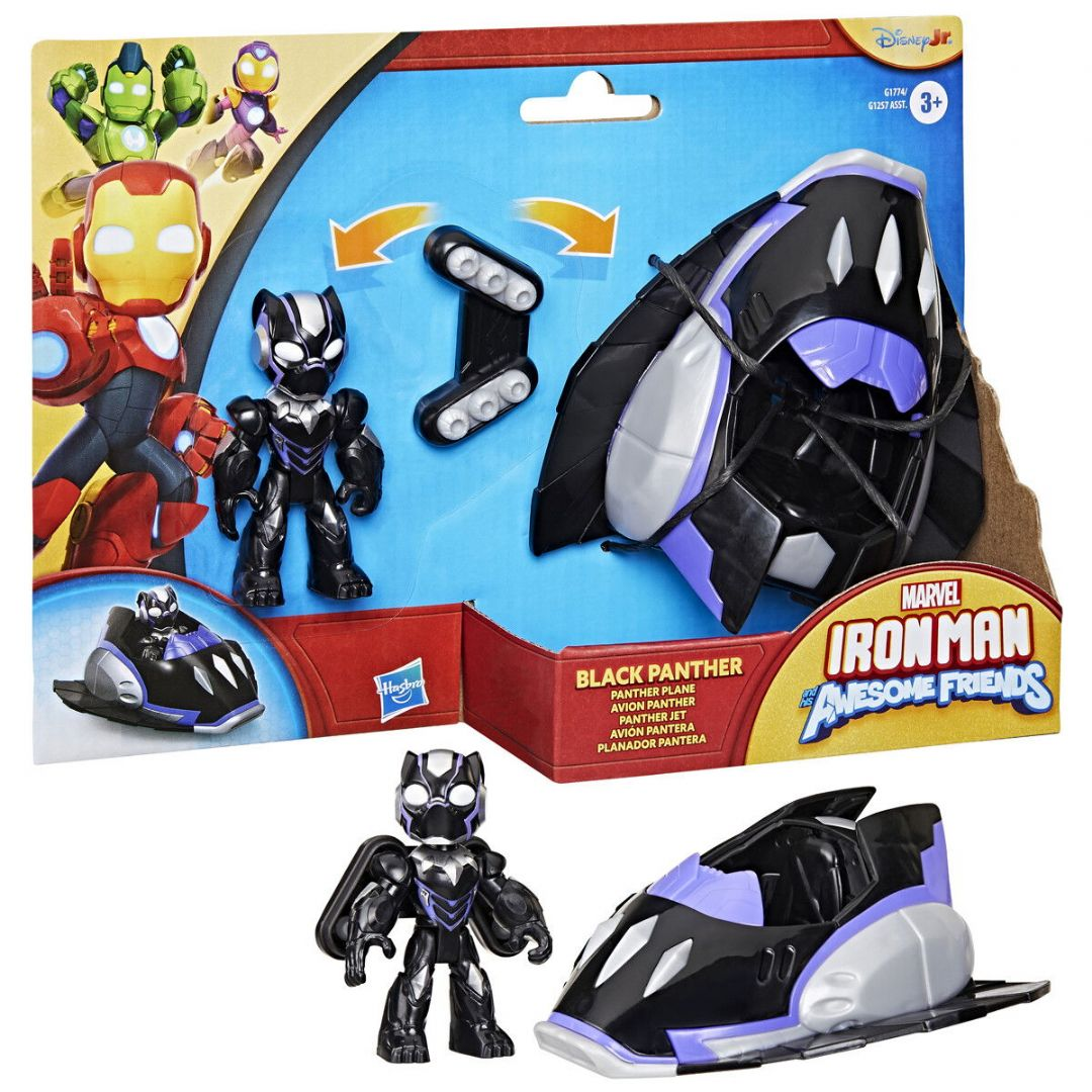 Iron Man & Friends Black Panther Racer