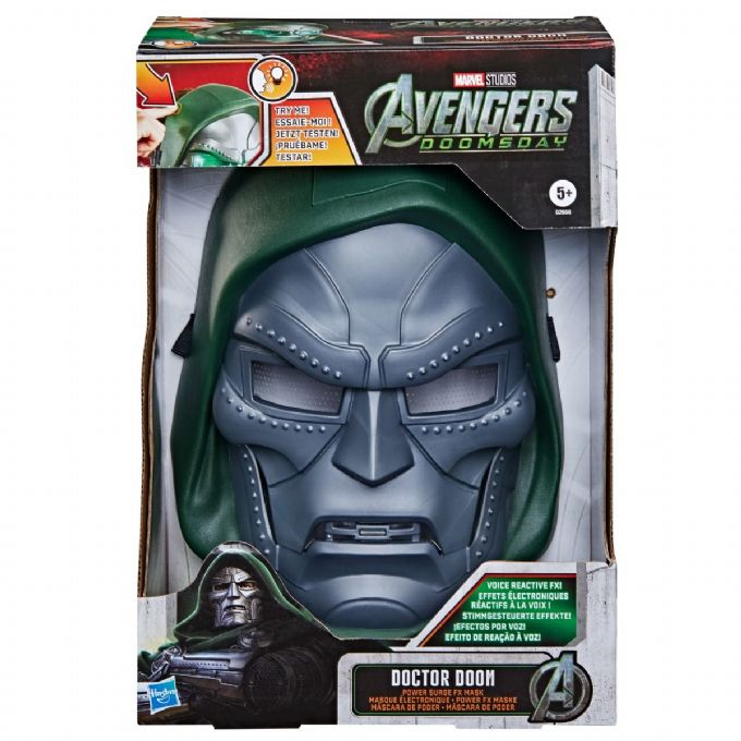 Marvel Avengers Tohtori Doom Power Surge -naamio version 2
