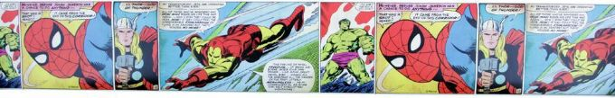Marvel Comics tapetin reunus 15,6 cm version 8