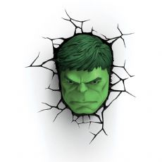 3D vgglampa - Avengers Hulk head