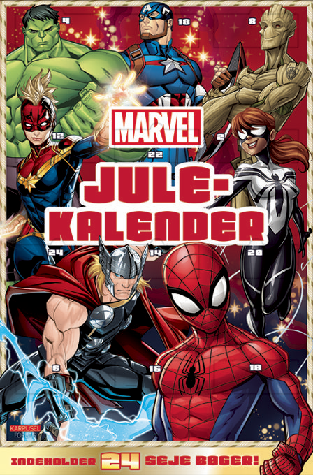 Marvel Julekalender - 24 Historiebger version 1