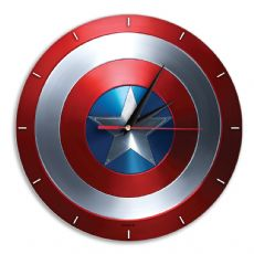 Captain America Shield analog veggklokke