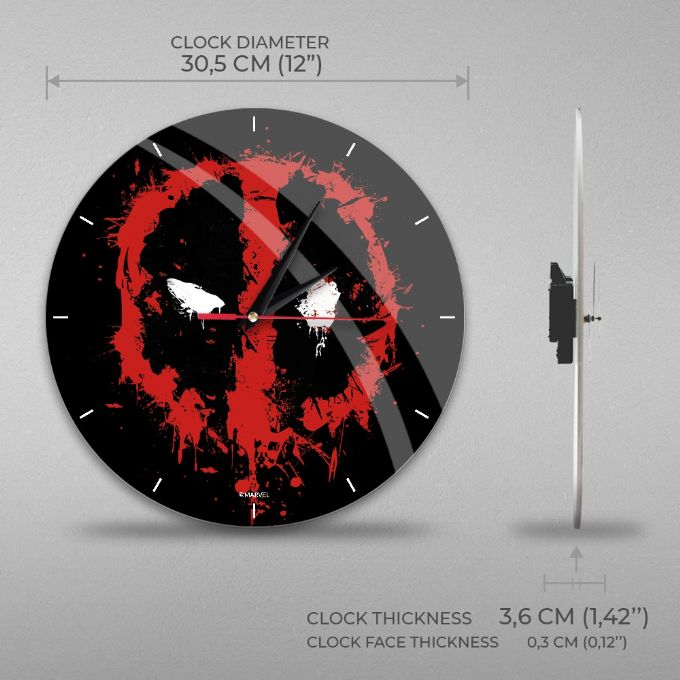 Deadpool Analog Wall Clock version 2