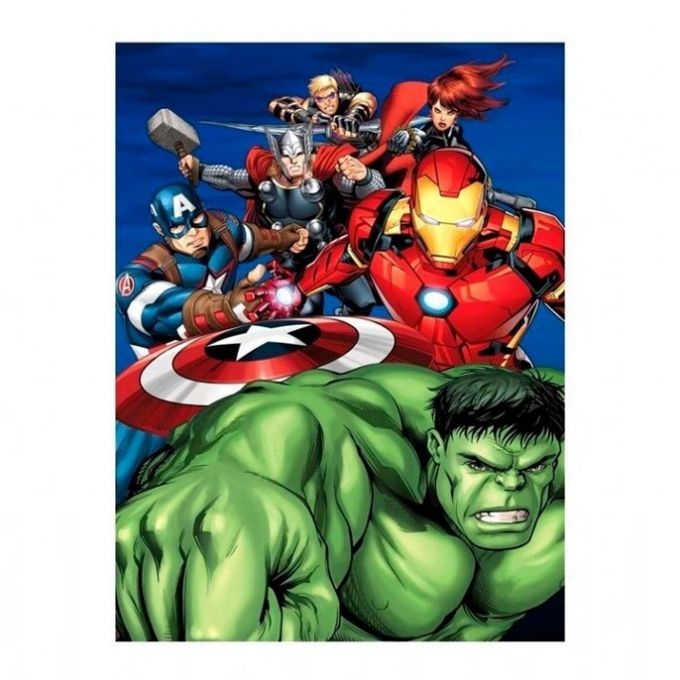 3: Marvel Avengers Fleece Tæppe 100x140cm