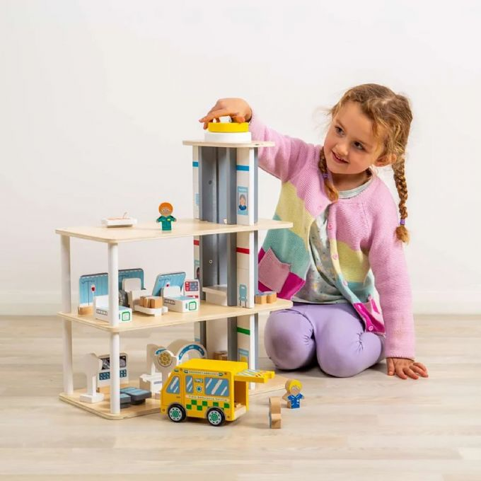 Legehospital med ambulance version 3