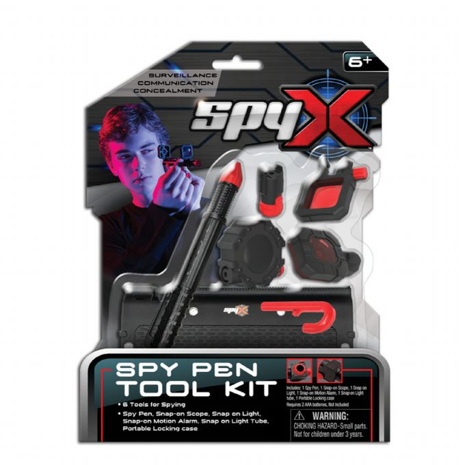 SpyX 6-i-1 Spionudstyrss�t version 2