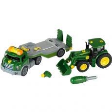 John Deere traktor med transportr