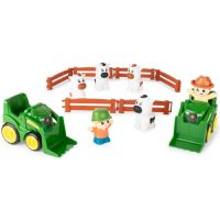 John Deere Køer Playset