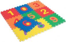 Play mat with numbers
