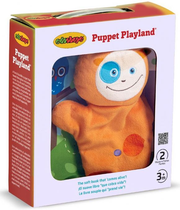 Hand puppet with book version 4