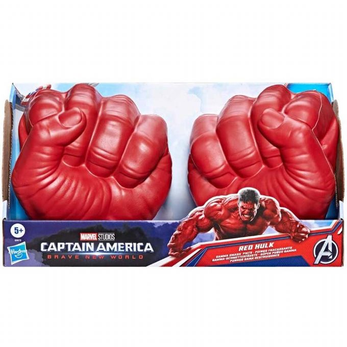 Captain America Red Hulk -nyrkkeilyk�sineet version 2