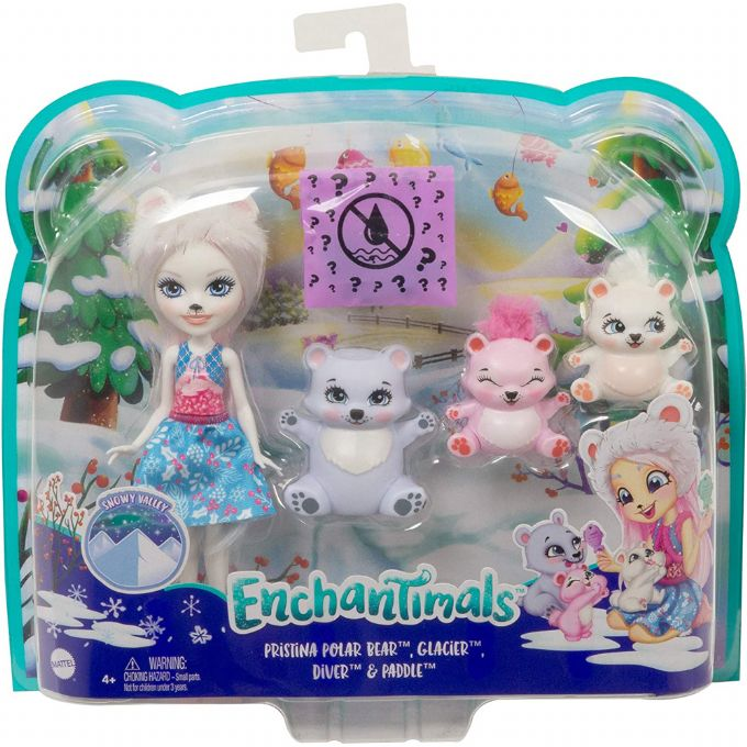 Enchantimals Pristina Polar Bear Doll version 2