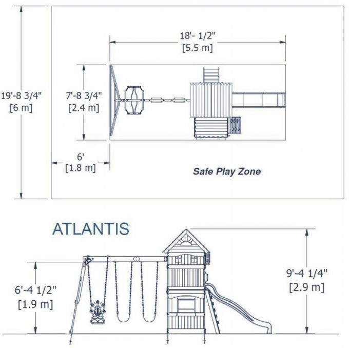 Atlantic leikkitorni setti version 5