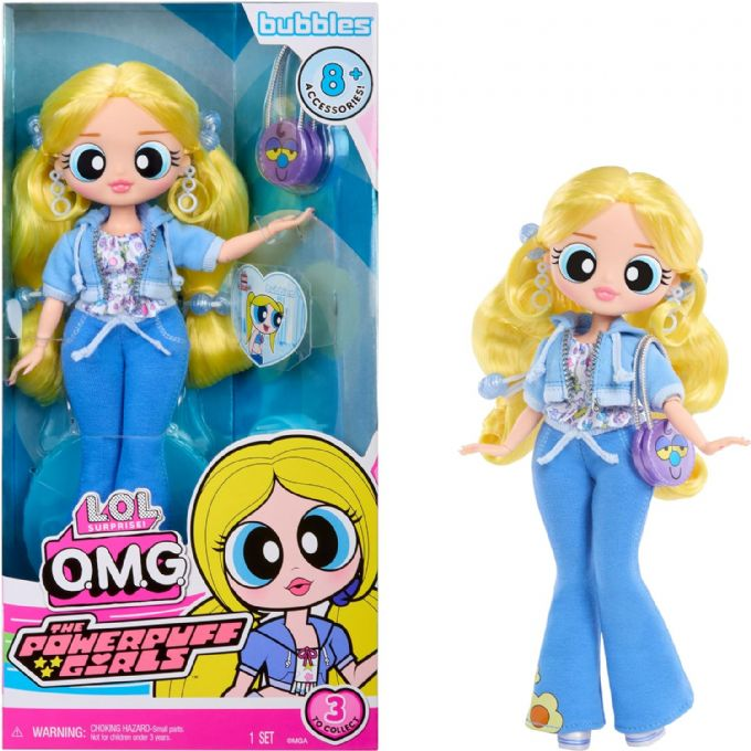 LOL Fashin Powerpuff Bubbles Dukke version 2