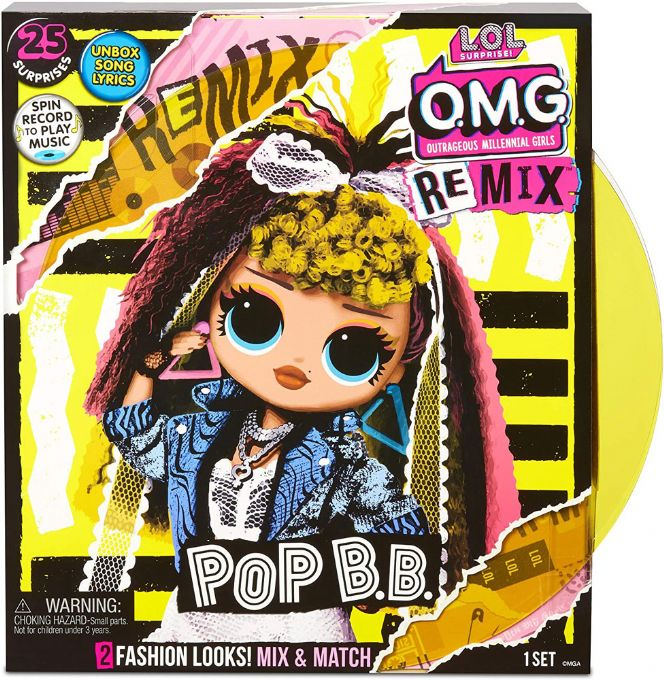 LOL Surprise OMG Remix Doll 80s BB version 2