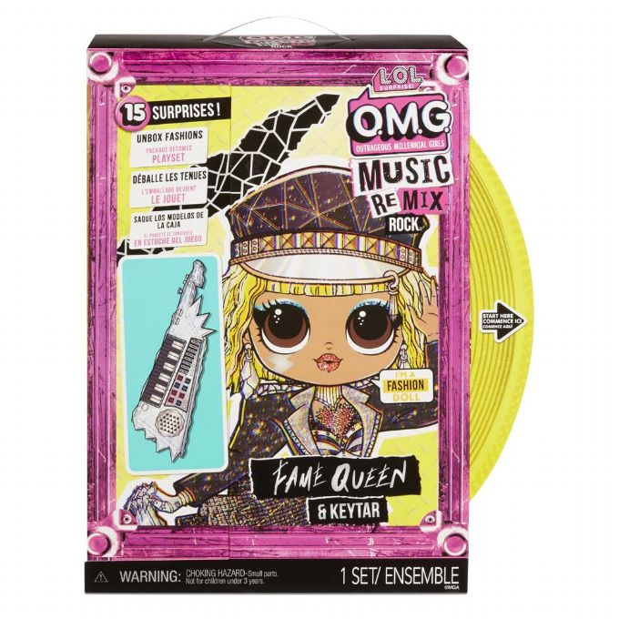 LOL Surprise OMG Remix Rock Fame Queen version 2