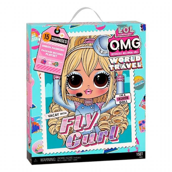 LOL Surprise OMG Travel Fly Gurl Doll version 2