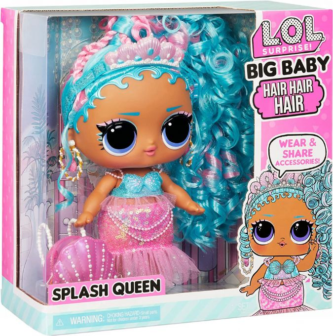 LOL Surprise Big Baby Hair Splash Queen version 2