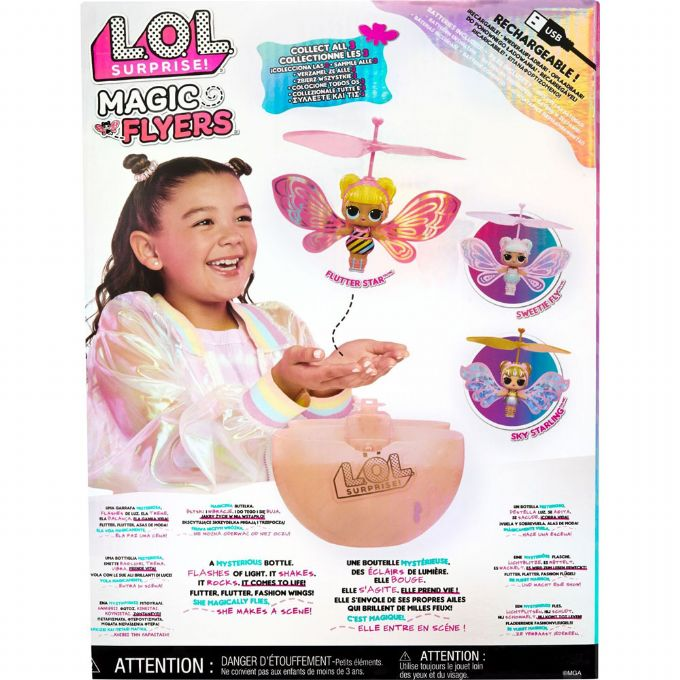 LOL Surprise Magic Flyers Doll Fladder version 3