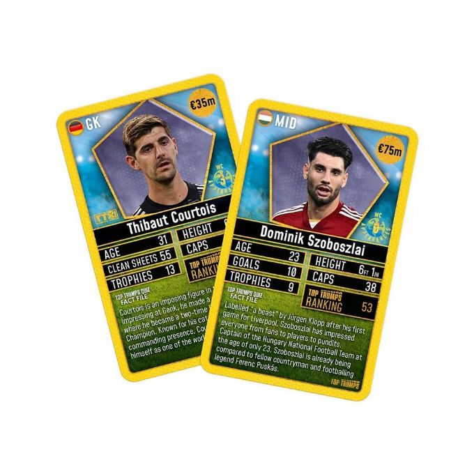 Top Trumps World Fodboldstjerner Pack 2 version 3