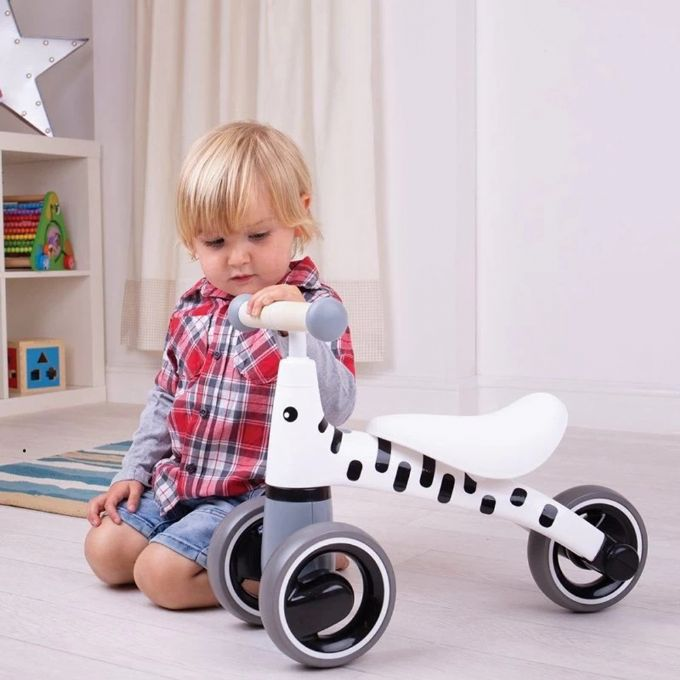 Trehjuling, zebra version 1