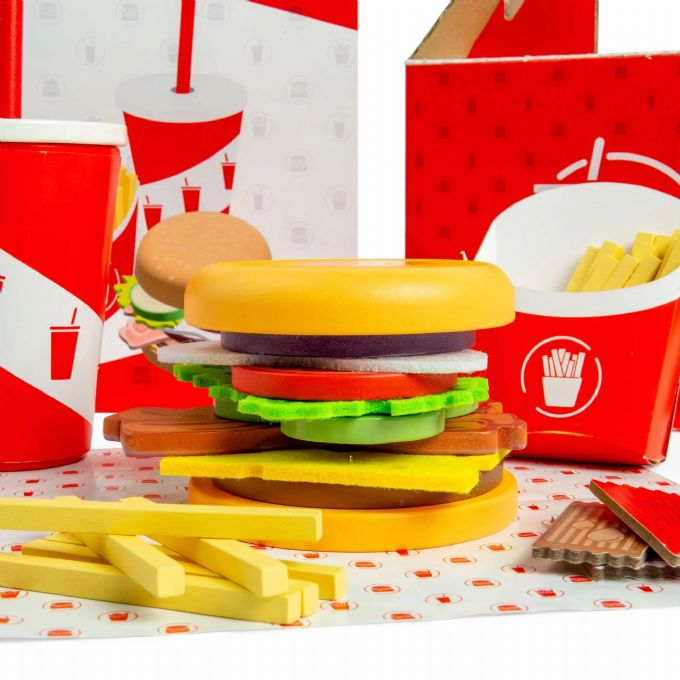 Burger- og Pomfrits�t, 48 dele version 4
