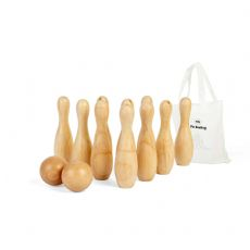 Bowlingset i tr
